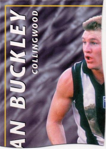 1995 Bewick Enterprises AFLPA Football Quarters #24 Nathan Buckley Front
